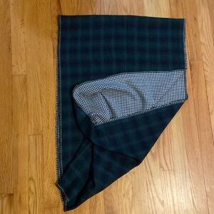 Black Watch Plaid & Houndstooth Infinity Scarf